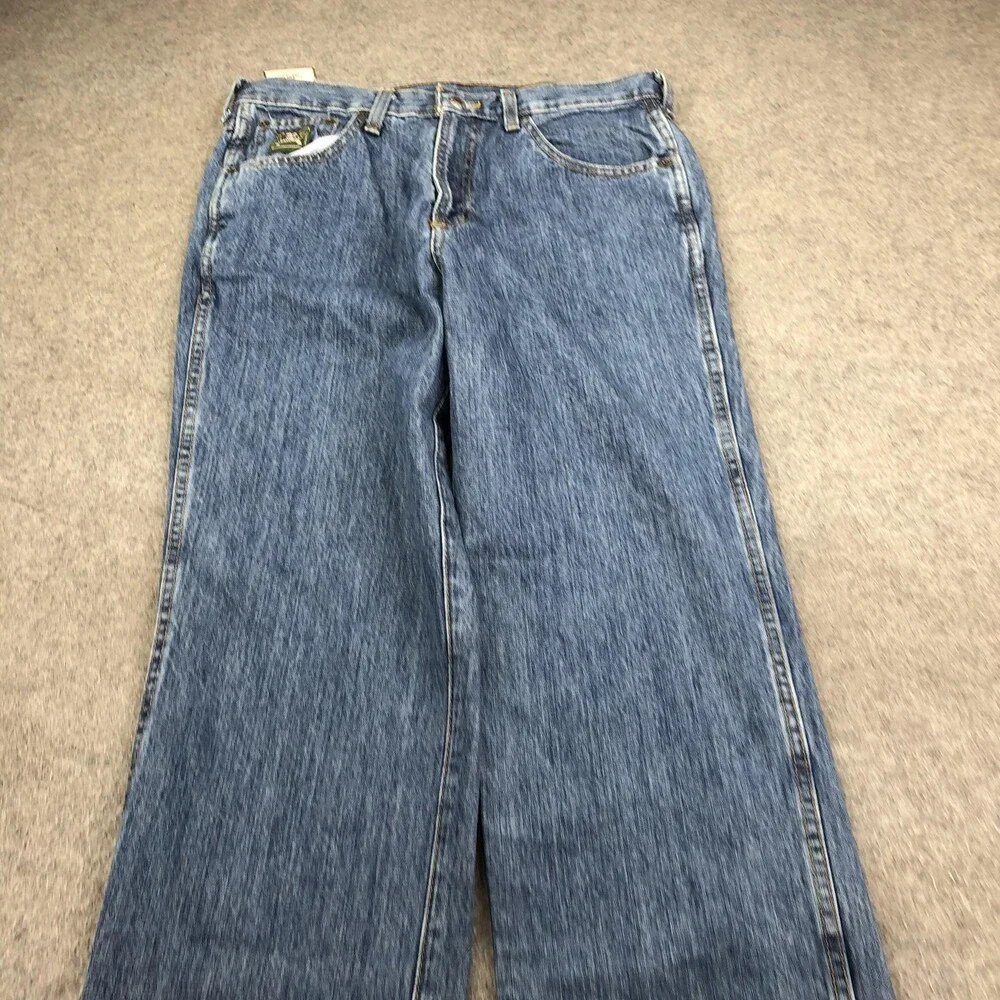 Cinch Jeans Mens 32x32 Blue Relaxed Tapered Denim Green Label MB90530001